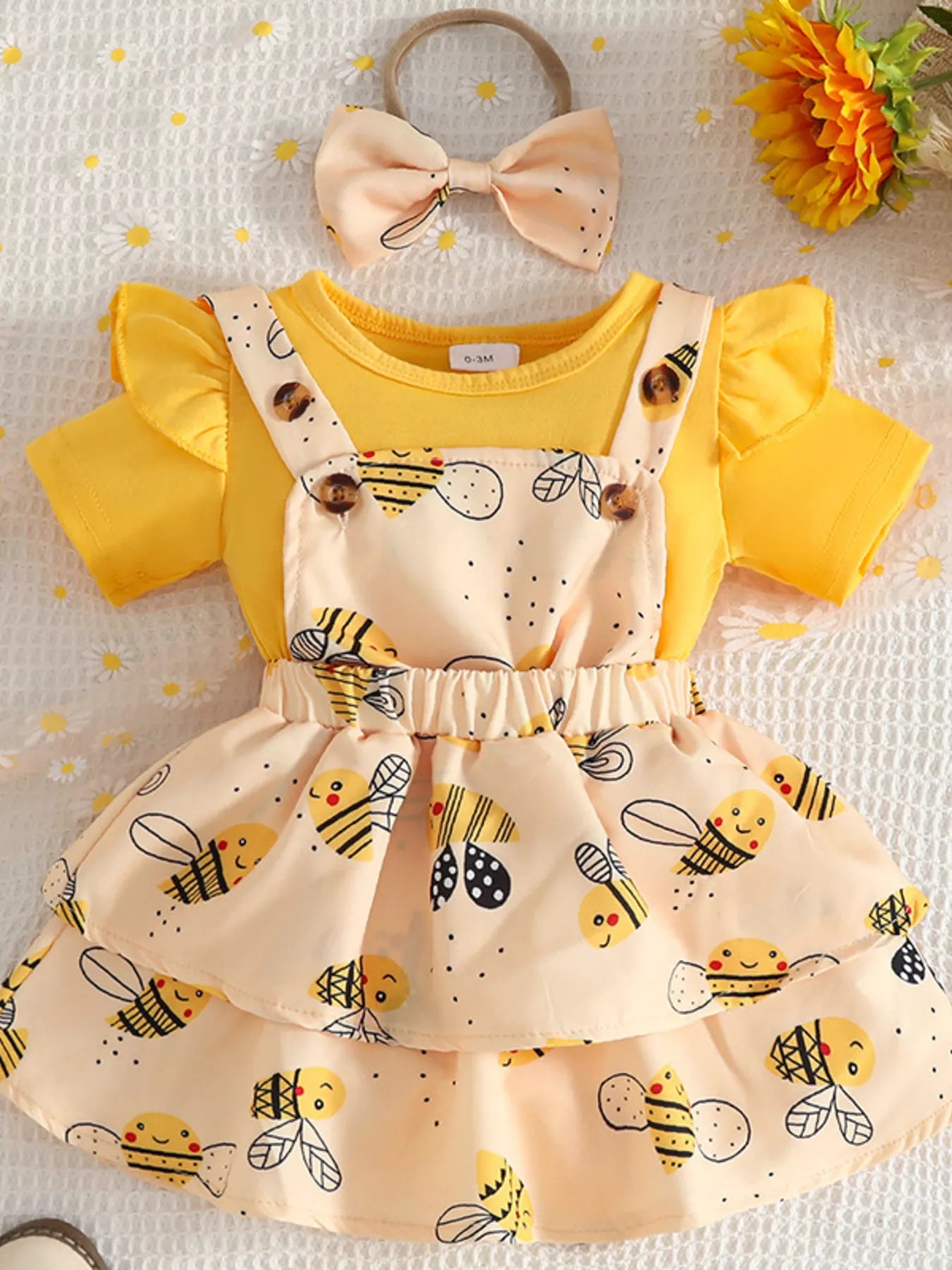ladies bee dress Queen Bee Spring Insect Halloween Costume Party Pageant Dance Recital Dress (Adult)