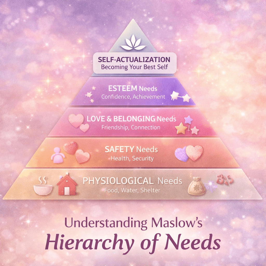 Maslow's hierarchy of needs explained – psychology framework by Maximus Grace