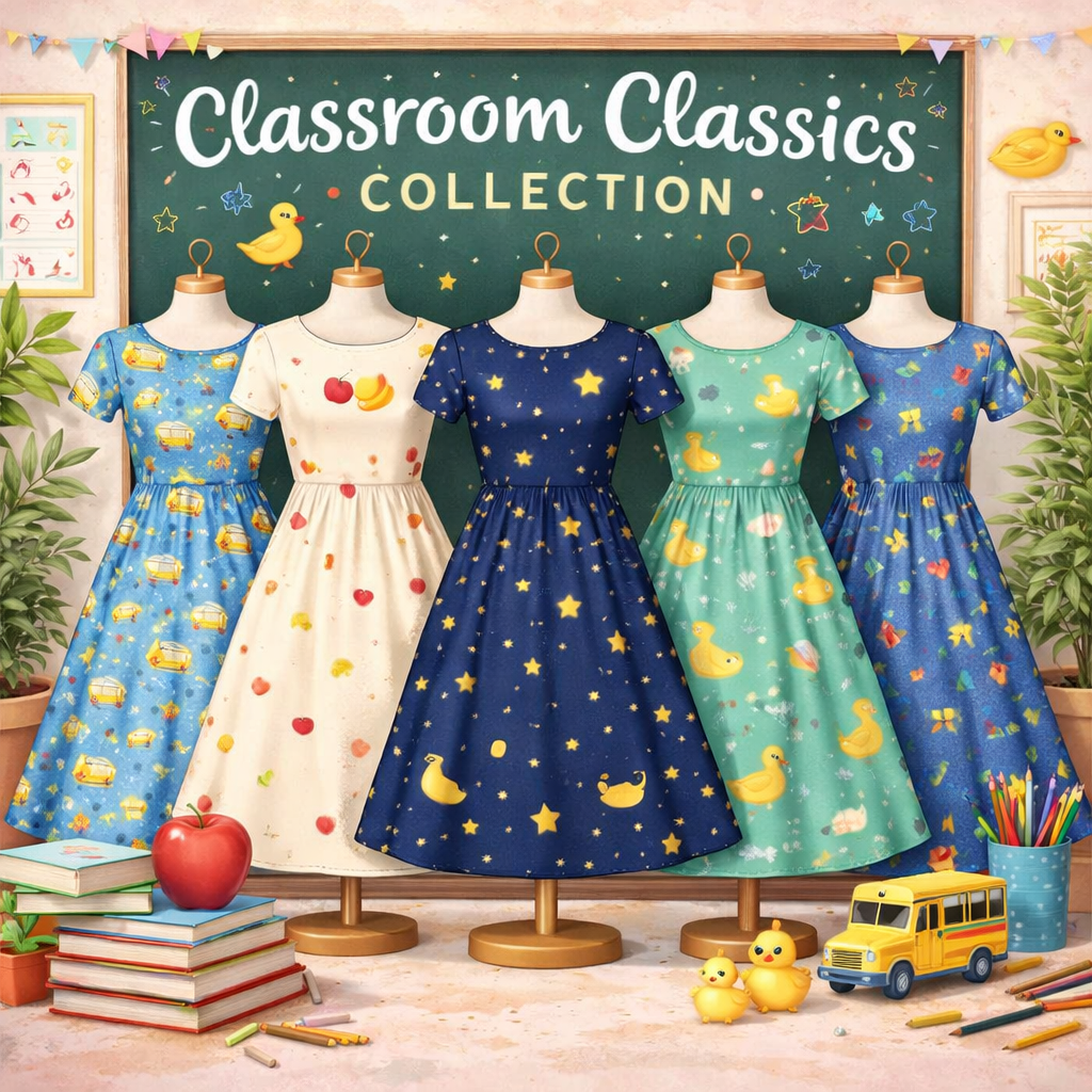 Classroom Classics collection – teacher dresses by Maximus Grace
