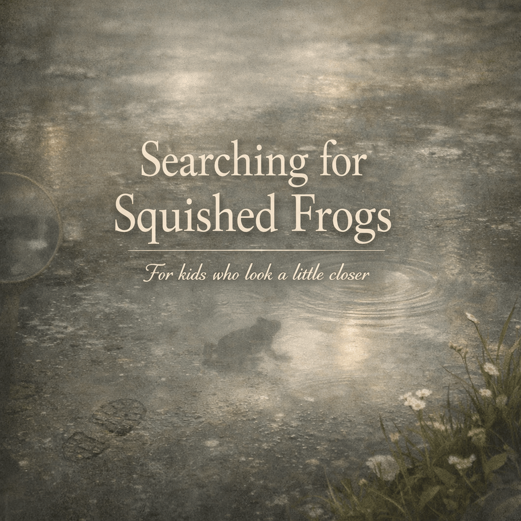 Searching for Squished Frogs - Maximus Grace