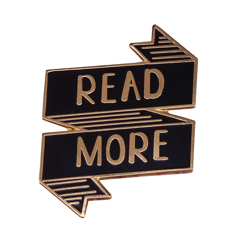 Read More Books Literary Brooch