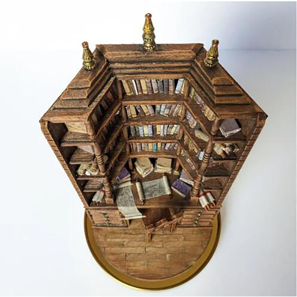 Anxiety Library Resin Bookcase Ornament