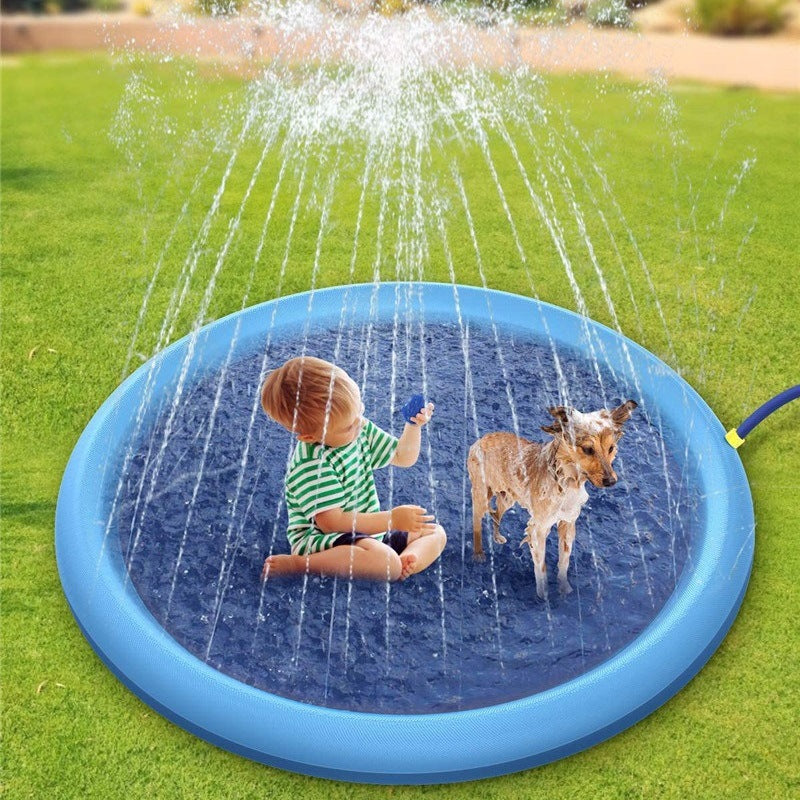 Kids Non-Slip Splash Pad & Spray Pool