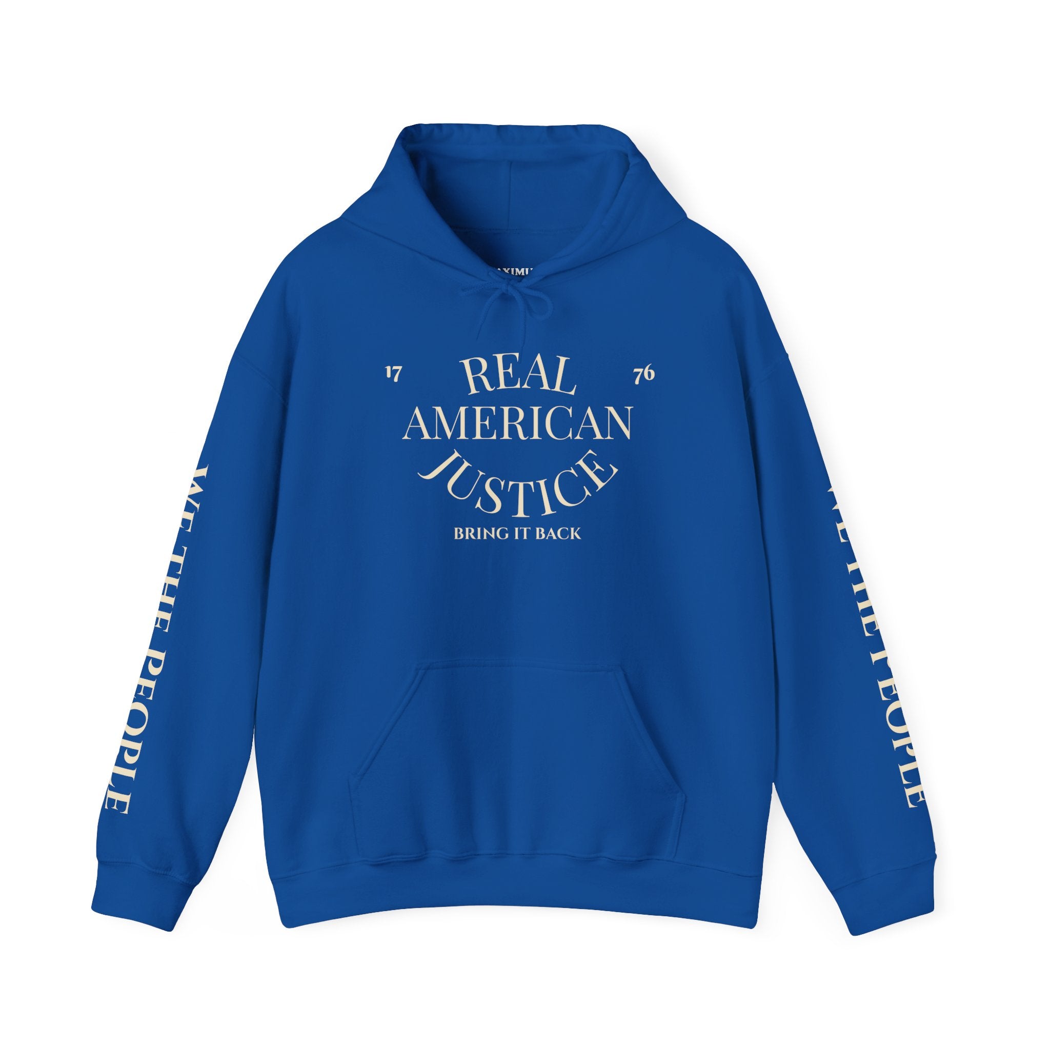 Real American Justice 1776 Hooded Sweatshirt