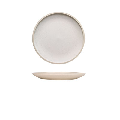 Matte ceramic dinner plate – 10 inch blue sesame glaze by Maximus Grace