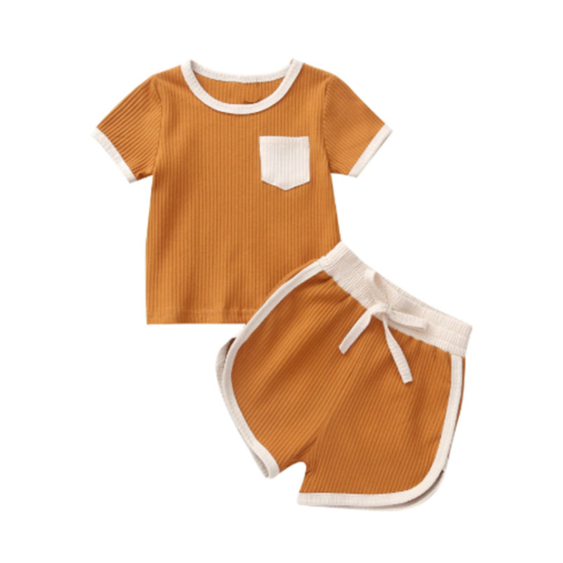 Children'S Pit Strip Pocket Top