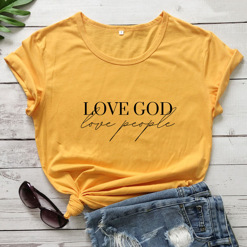 Love God Love People Women's Graphic Tee