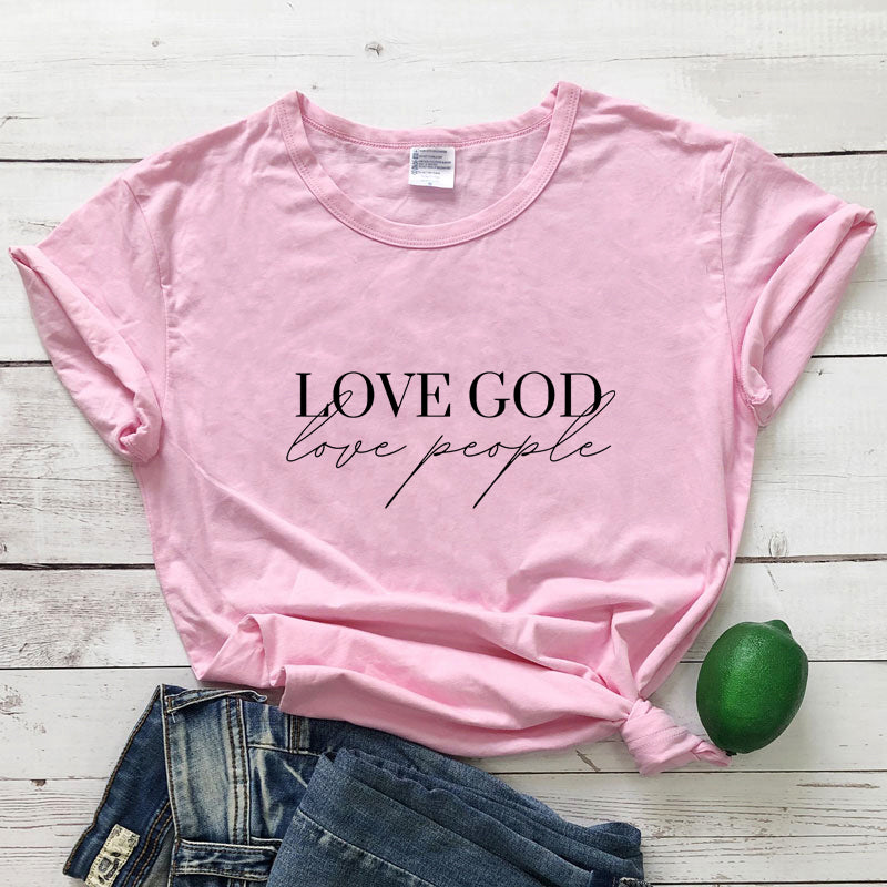 Love God Love People Women's Graphic Tee