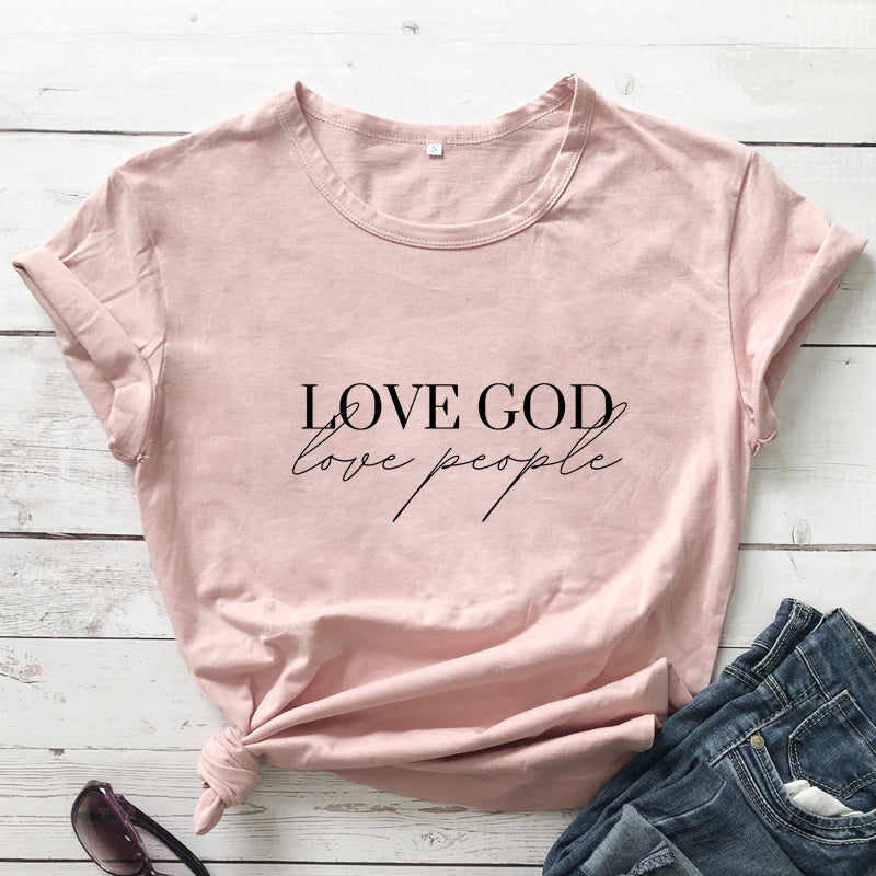 Love God Love People Women's Graphic Tee