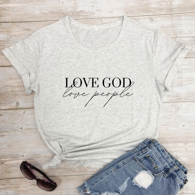 Love God Love People Women's Graphic Tee