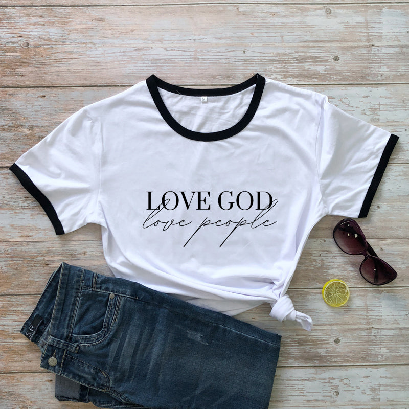Love God Love People Women's Graphic Tee