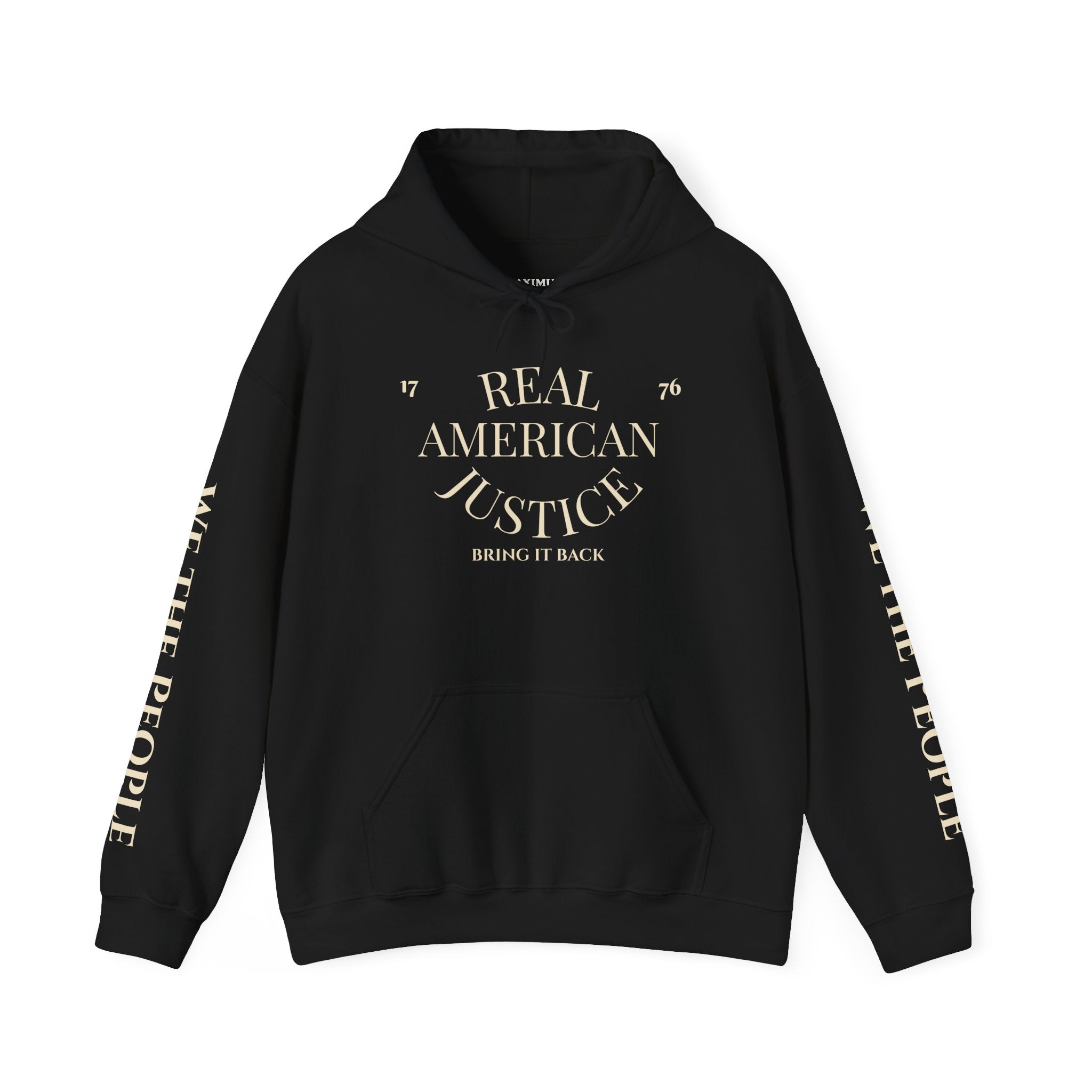 Real American Justice 1776 Hooded Sweatshirt