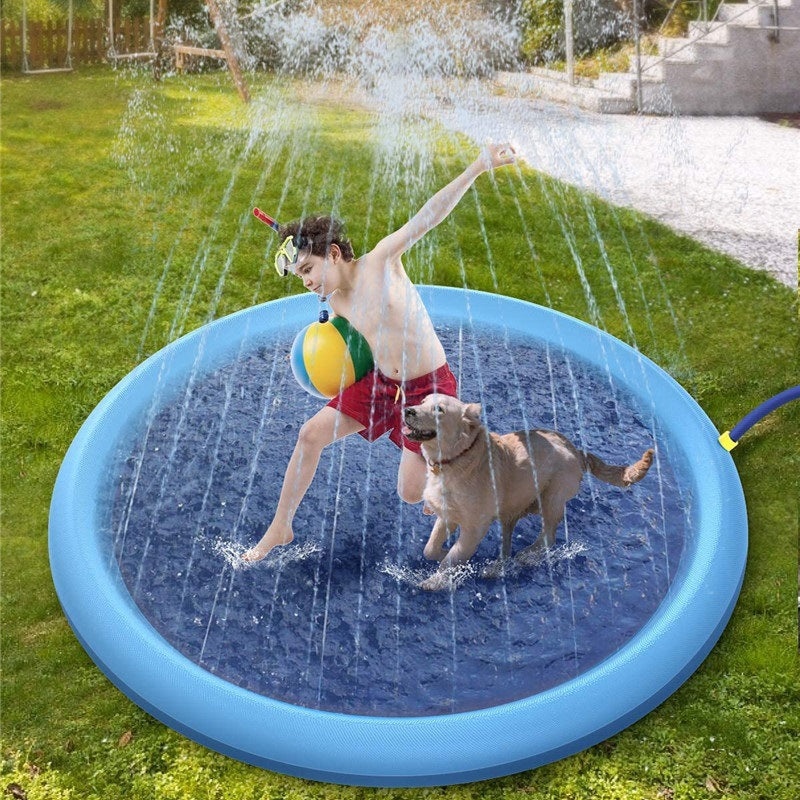Kids Non-Slip Splash Pad & Spray Pool