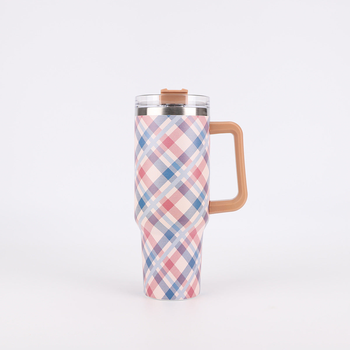 Southern Grace 40oz Large Tumbler with Handle | 1200ml Ice Coffee Cup