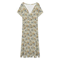Blueberry Muffin Midi Dress – Southern Floral Wrap Dress