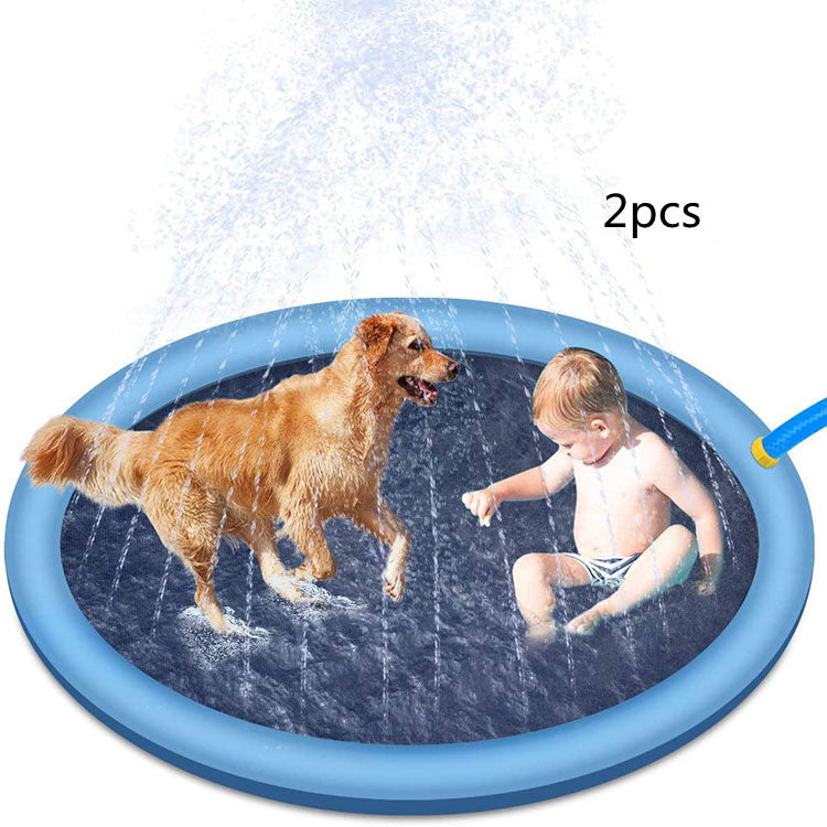 Kids Non-Slip Splash Pad & Spray Pool