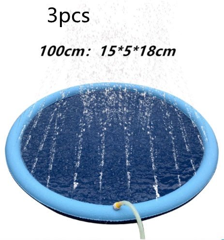 Kids Non-Slip Splash Pad & Spray Pool