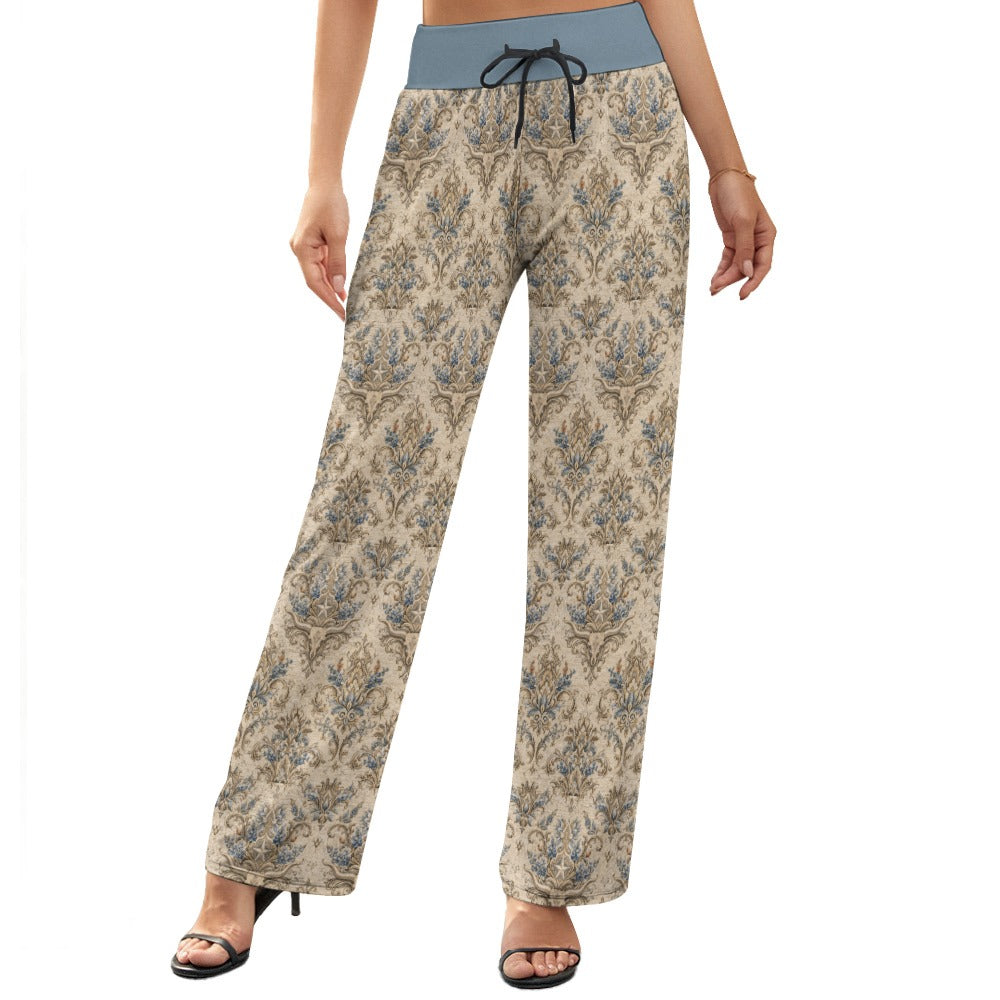 Longhorn Damask Wide Leg Pants – G.R.I.T.S. Collection