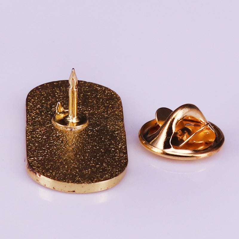 Medical Happy Capsule Brooch