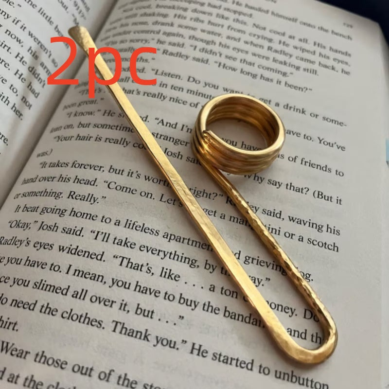 Metal Literary Bookmark