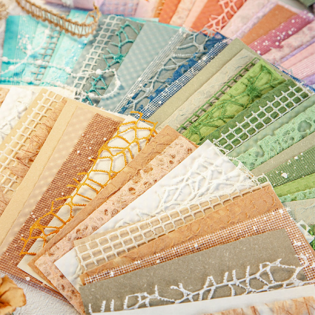 Romantic Hollow Mesh Journal Decorative Stickers