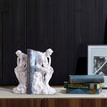 Thinkers Who Rely On Books Resin Figurine Set