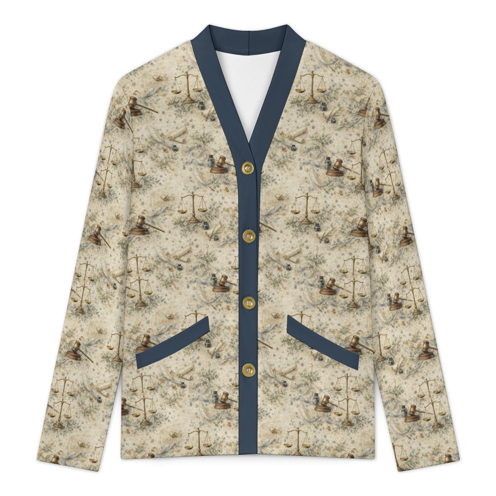 The Balanced Justice Cardigan – Advocacy Collection