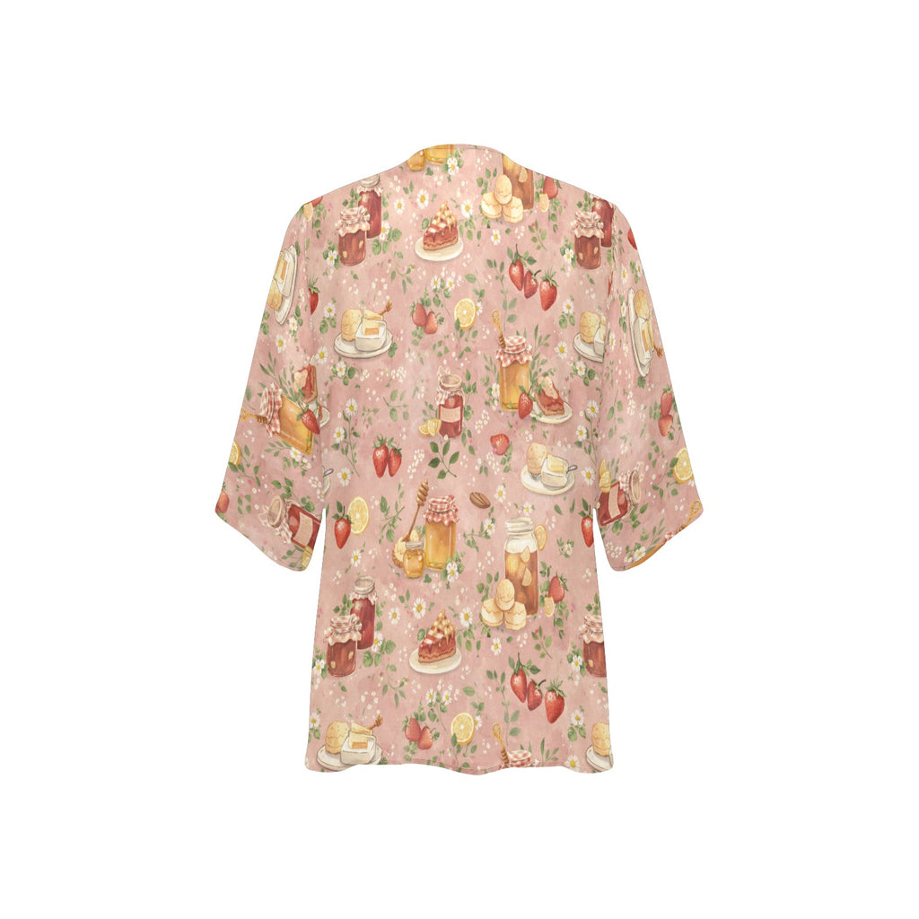 G.R.I.T.S. Front Porch Picnic Kimono – Chiffon Layering Piece