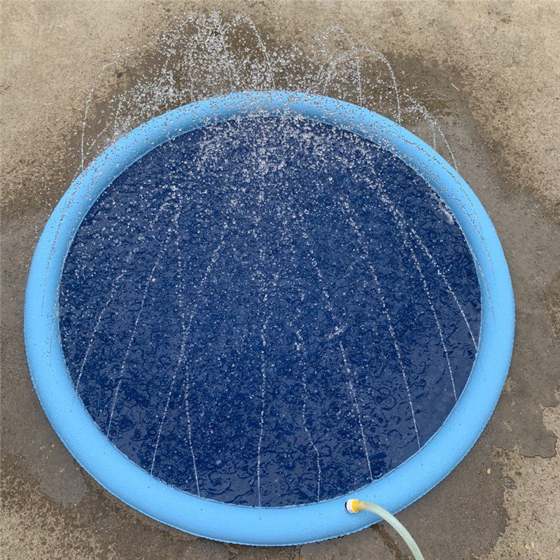 Kids Non-Slip Splash Pad & Spray Pool