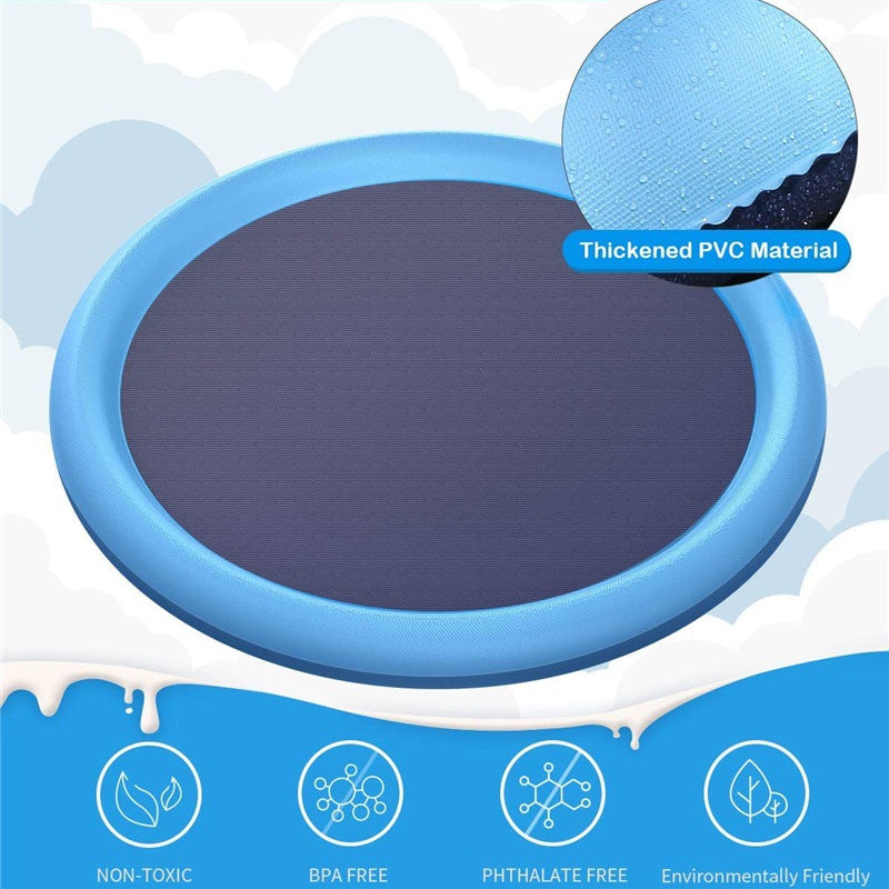 Kids Non-Slip Splash Pad & Spray Pool