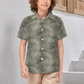 Searching for Squished Frogs Button-Up Shirt – Kids