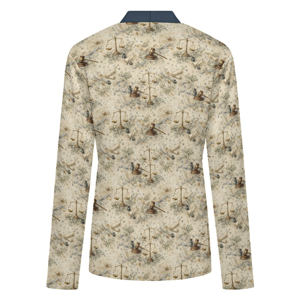 The Balanced Justice Cardigan – Advocacy Collection