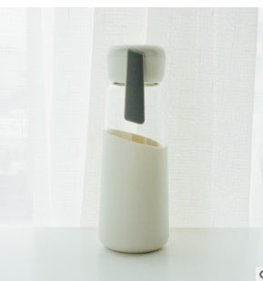 Southern Grace Portable Glass Travel Tumbler | 400ml Coffee & Water Bottle