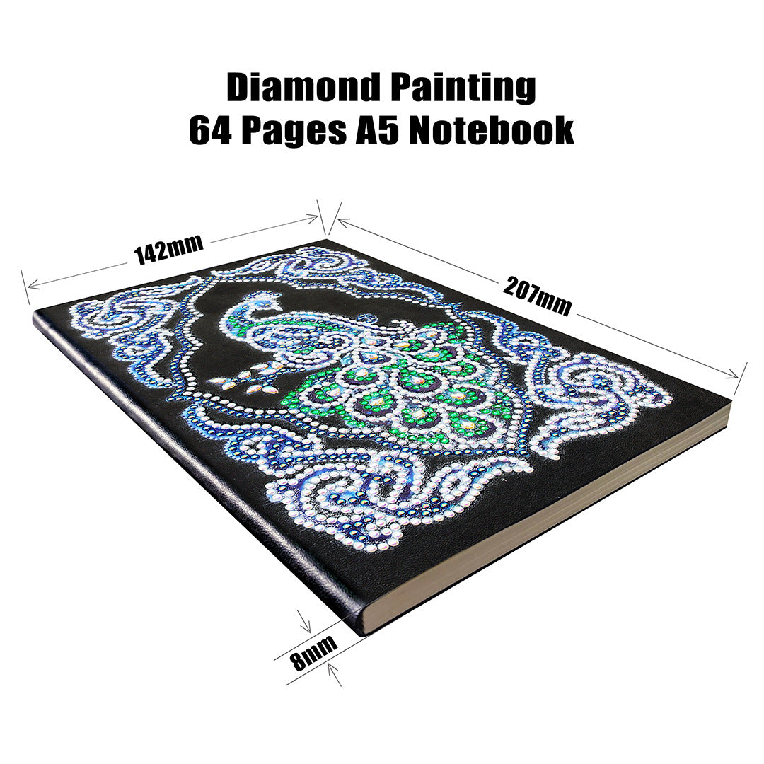 Peacock Beauty Diamond Painting Journal