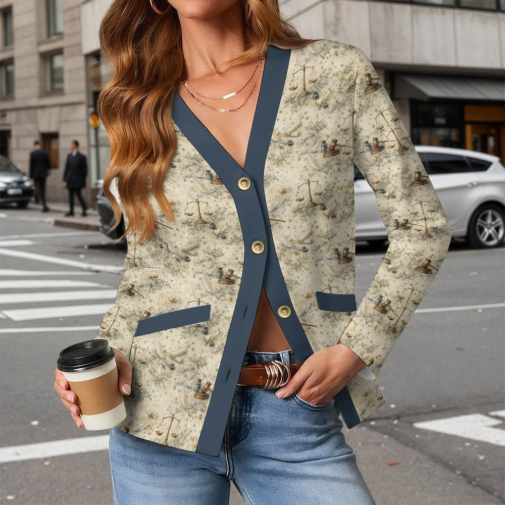 The Balanced Justice Cardigan – Advocacy Collection