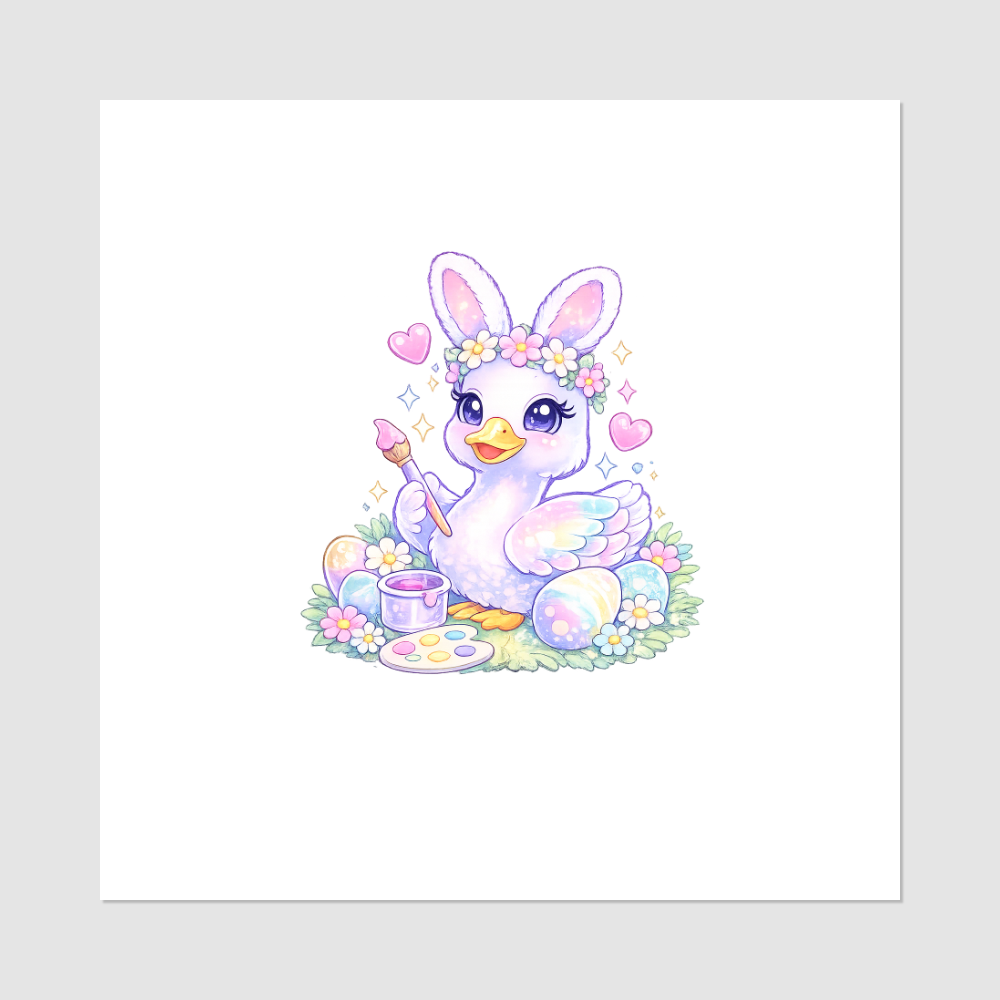 Easter Goose Temporary Tattoos | Cute Bunny Goose Tattoo | Magical Goose Collection