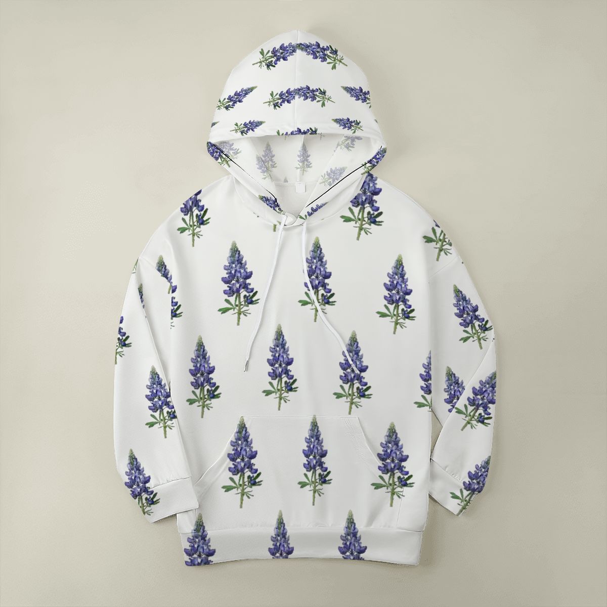 Texas Bluebonnet Garden Hoodie