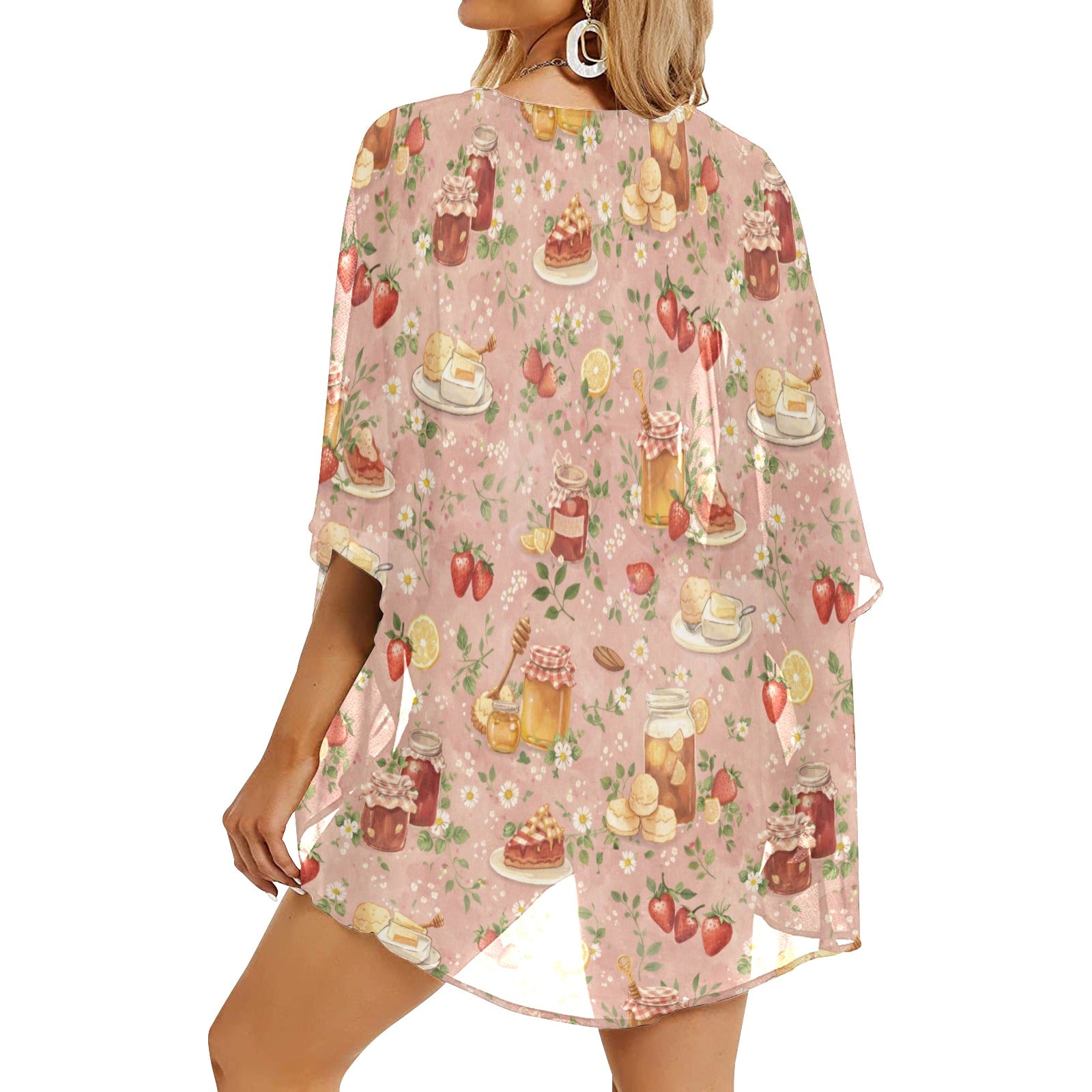 G.R.I.T.S. Front Porch Picnic Kimono – Chiffon Layering Piece