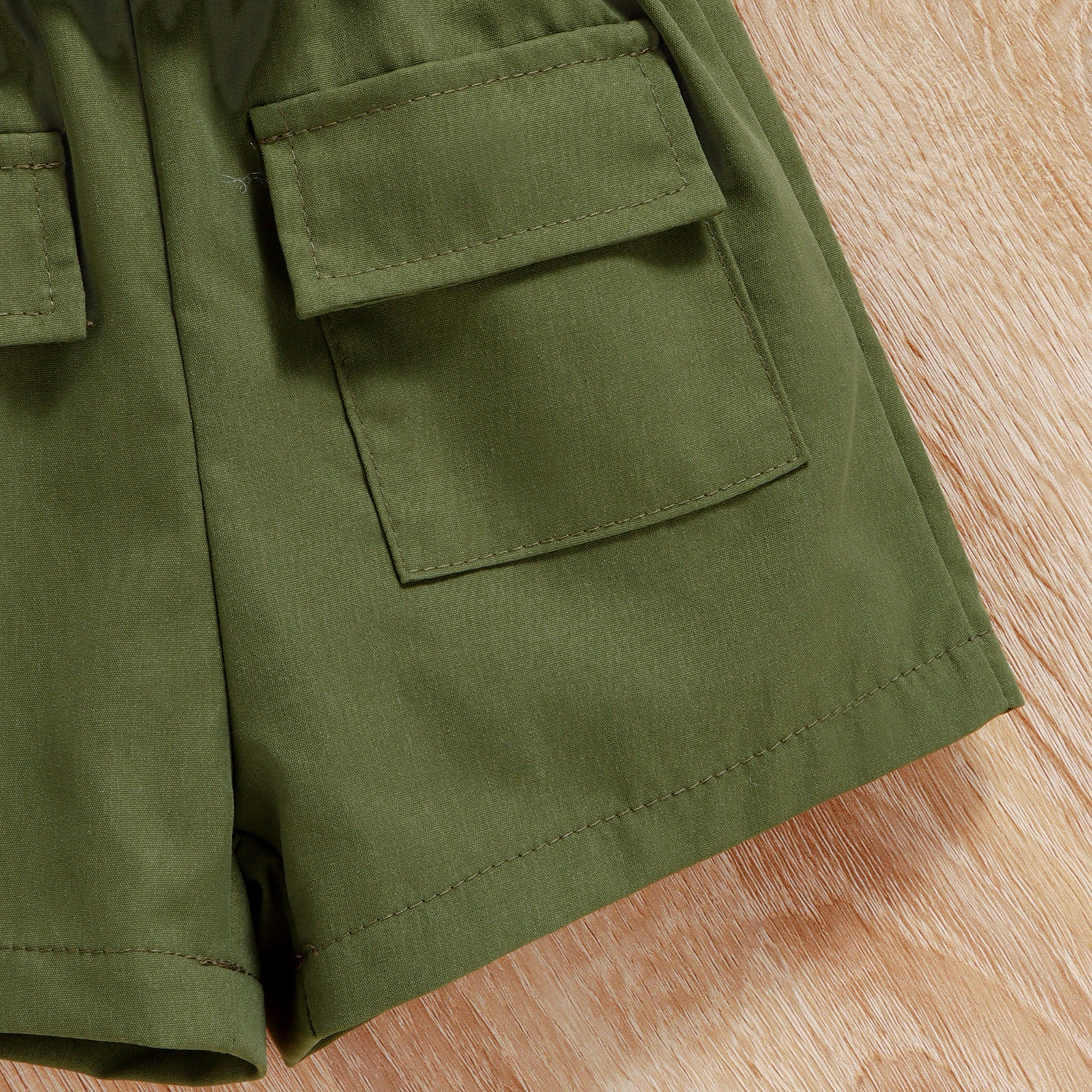 Boys cargo pants set – letter print tee two-piece by Maximus Grace