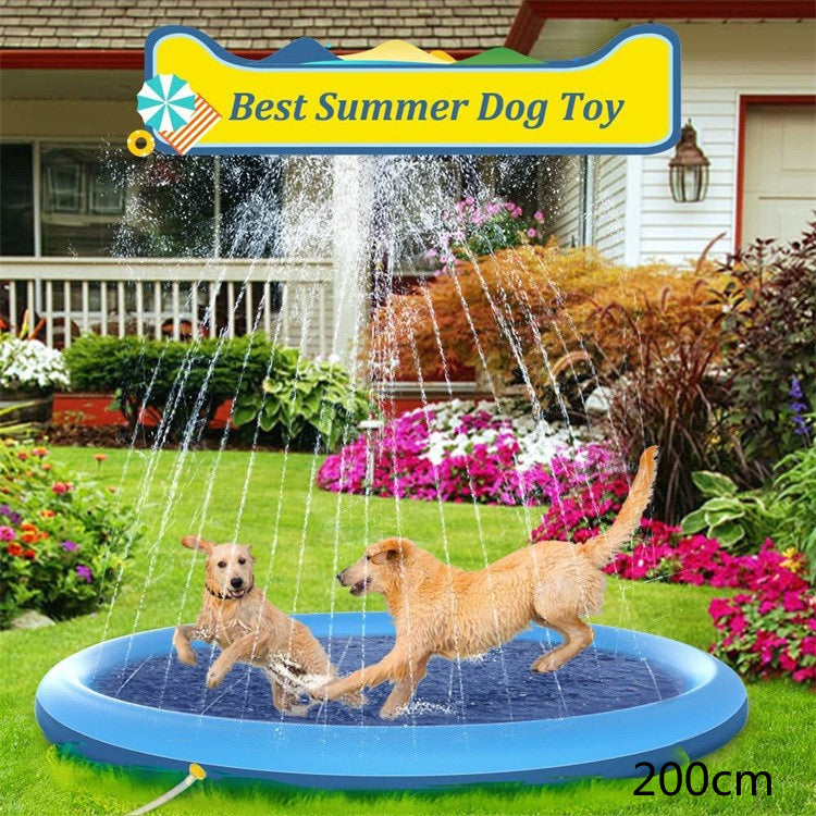 Kids Non-Slip Splash Pad & Spray Pool