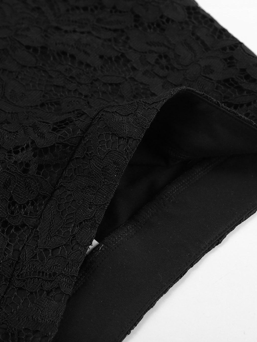 Black lace maxi skirt – women's romantic flowing skirt by Maximus Grace