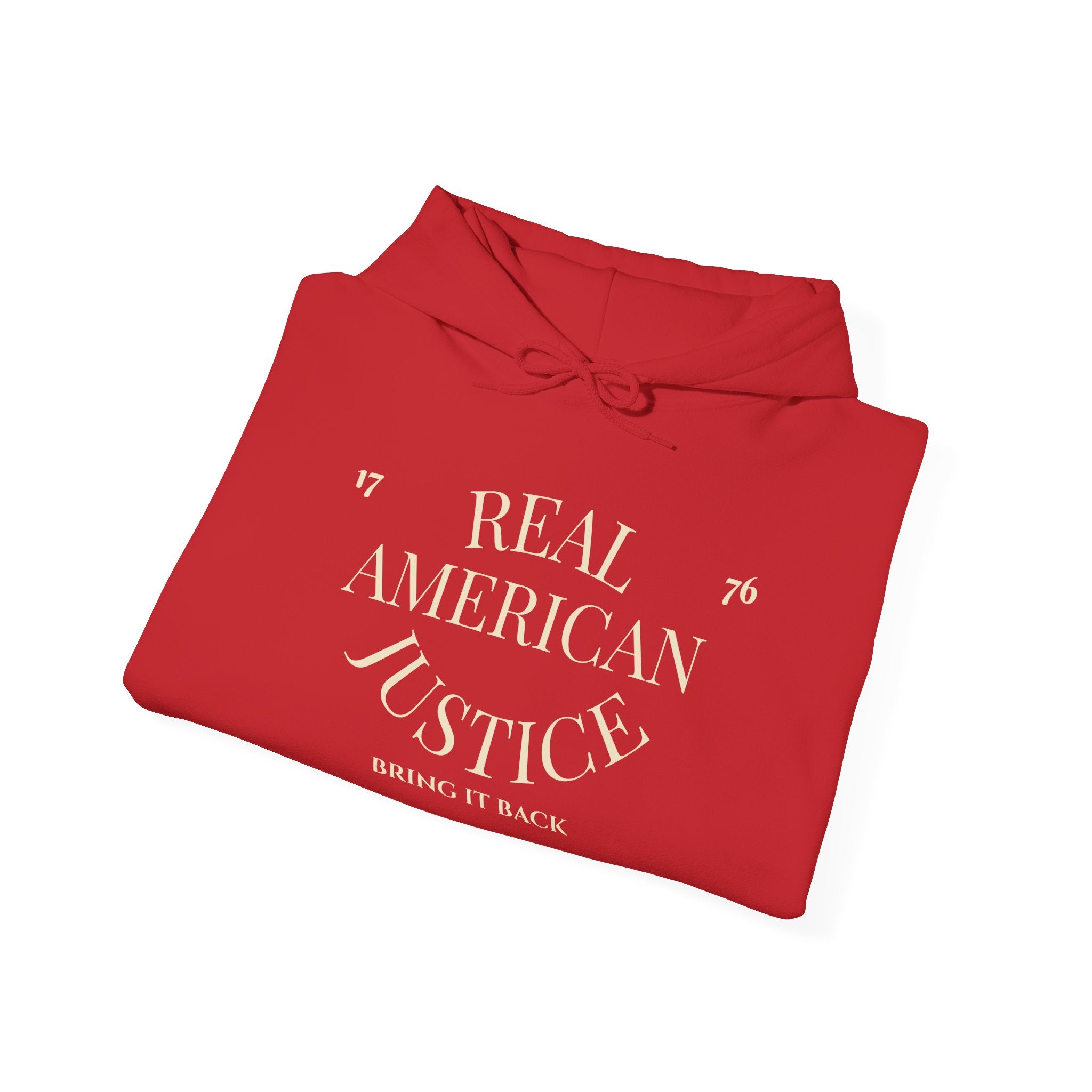 Real American Justice 1776 Hooded Sweatshirt