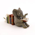 Elephant & Rabbit Reading Resin Ornament