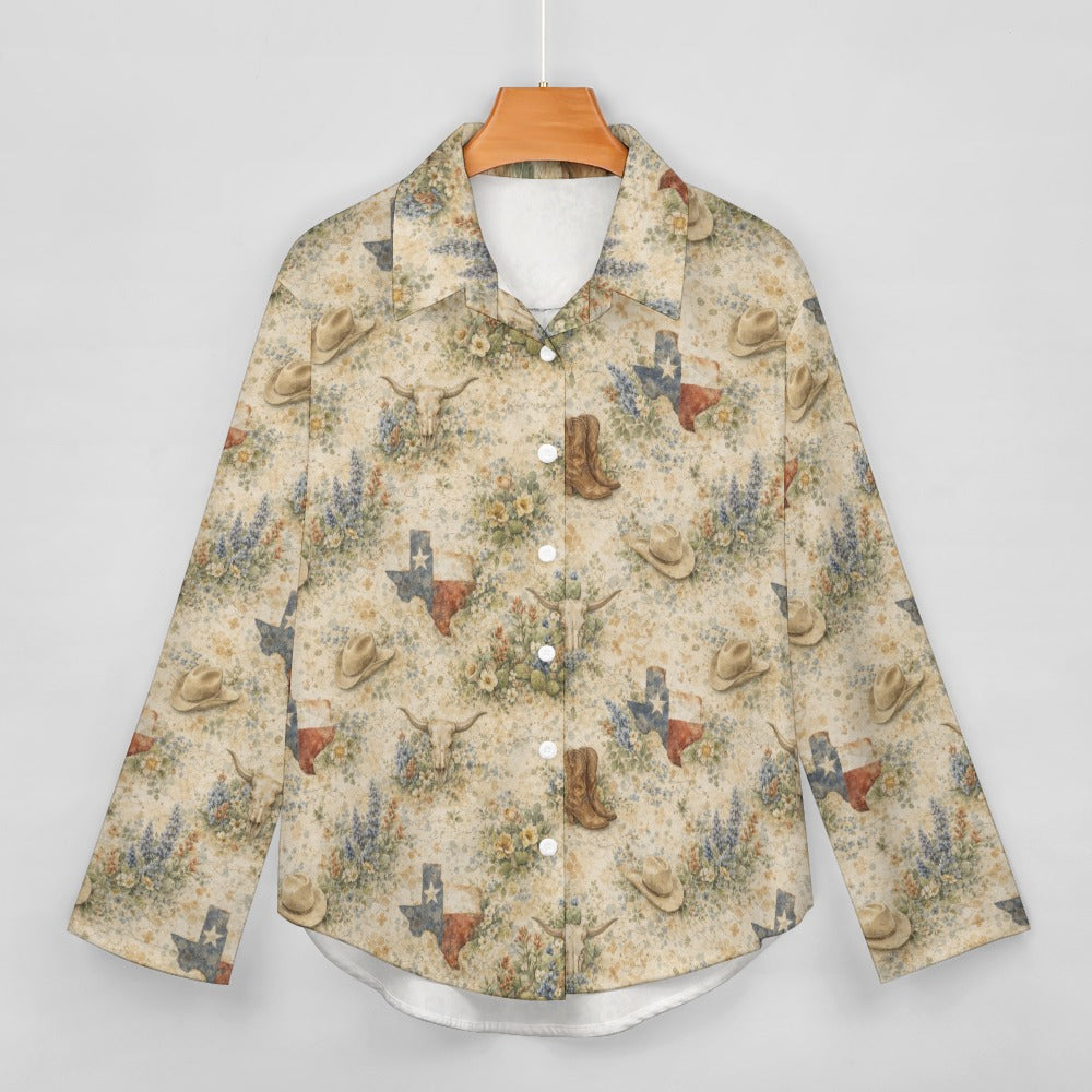 Southern Sage Texas Button-Up Blouse – G.R.I.T.S. Collection