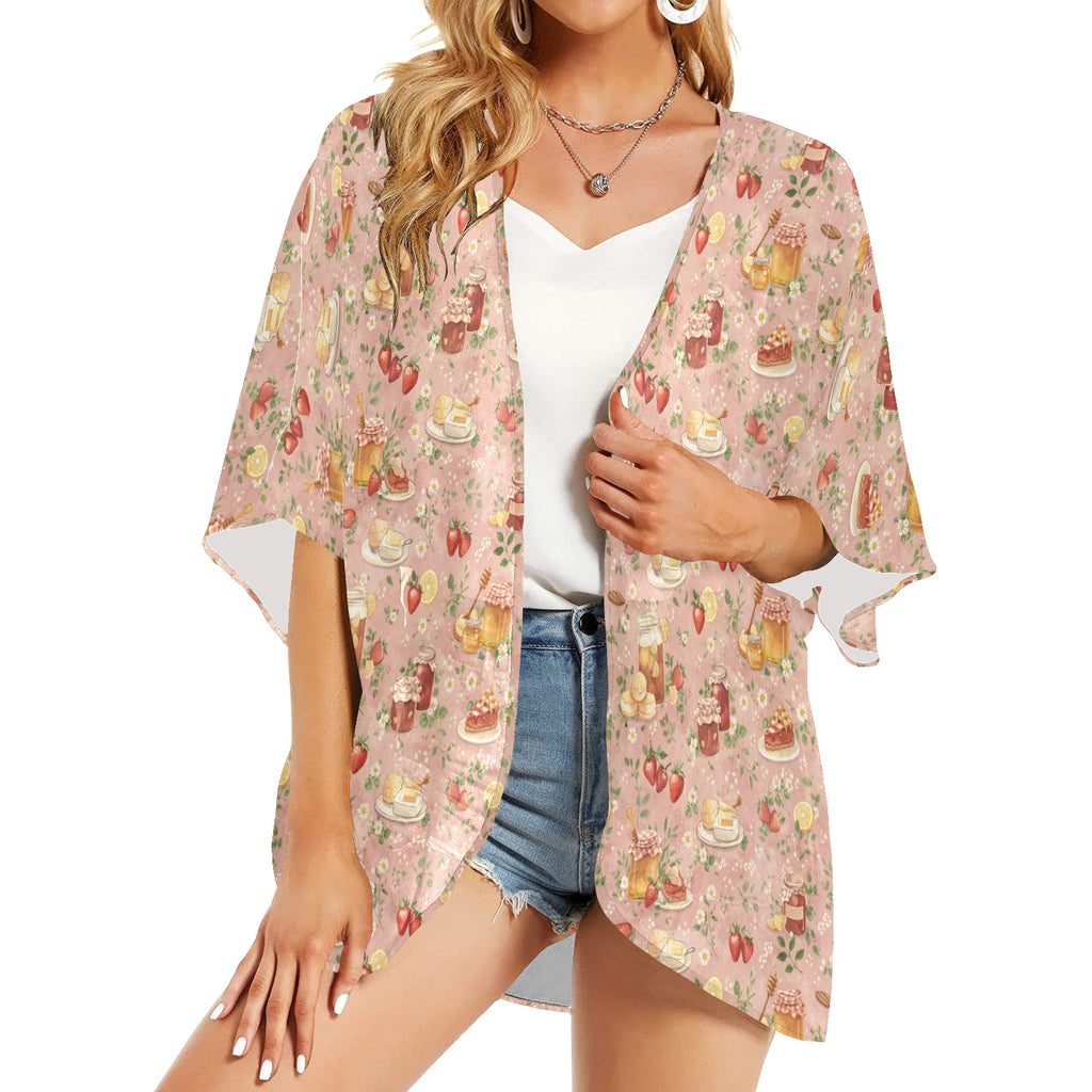 G.R.I.T.S. Front Porch Picnic Kimono – Chiffon Layering Piece