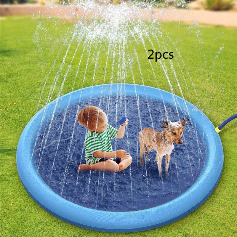 Kids Non-Slip Splash Pad & Spray Pool