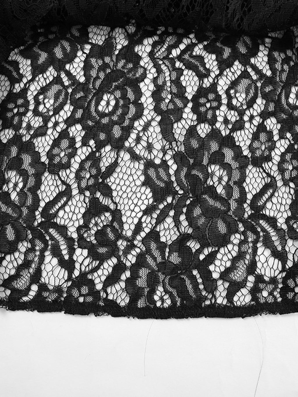 Black lace maxi skirt – women's romantic flowing skirt by Maximus Grace