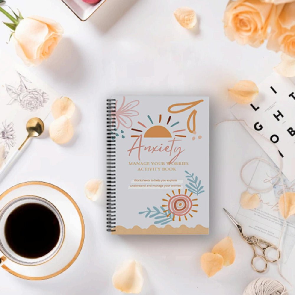 Anxiety Notebook & Log Journal | May Mental Health Awareness | 30x45cm Healing Truth - Maximus Grace