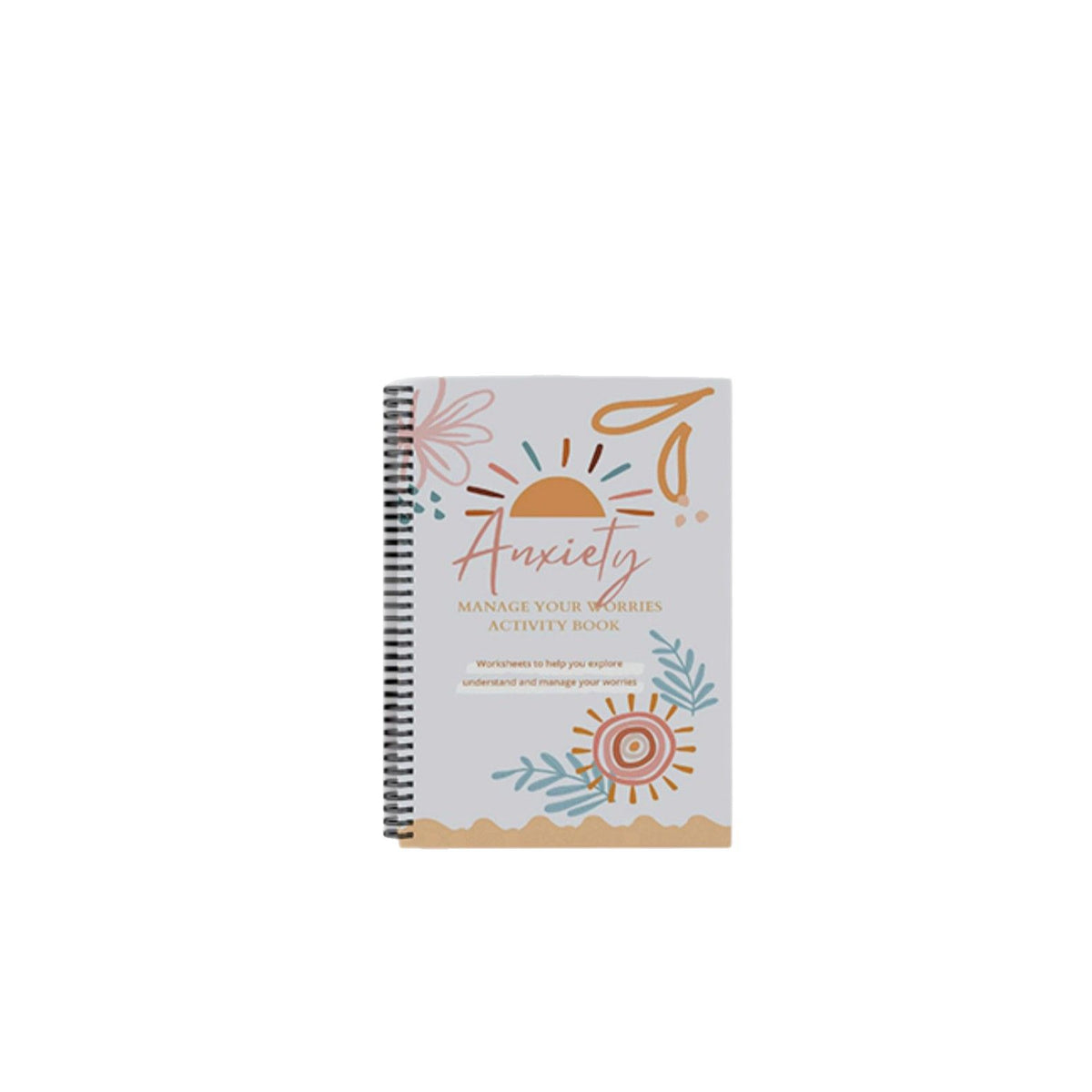 Anxiety Notebook & Log Journal | May Mental Health Awareness | 30x45cm Healing Truth - Maximus Grace