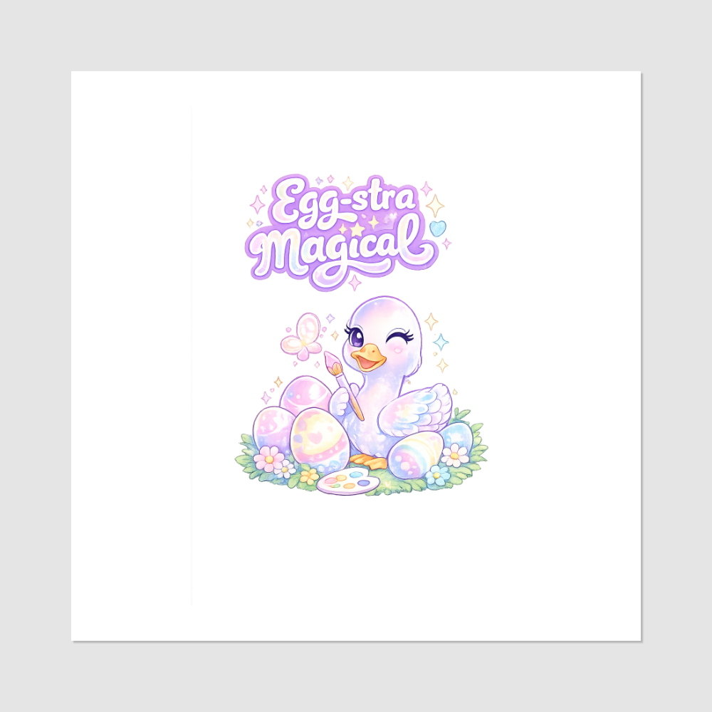 Easter Goose Temporary Tattoos | Cute Bunny Goose Tattoo | Magical Goose Collection